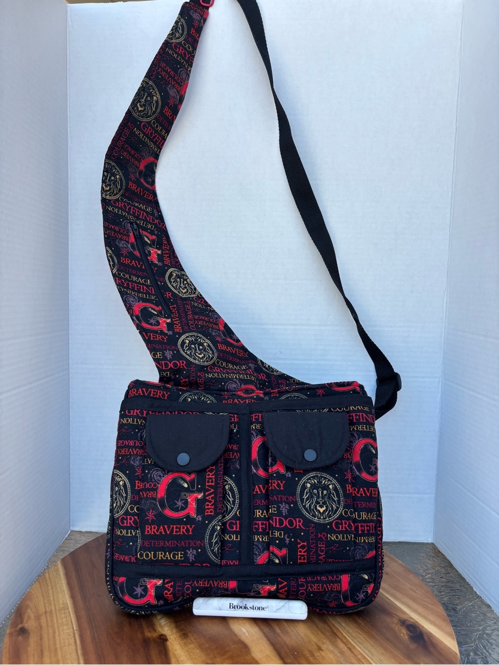 A true Gryffindor Crossbody Messenger Bag-Hand Made